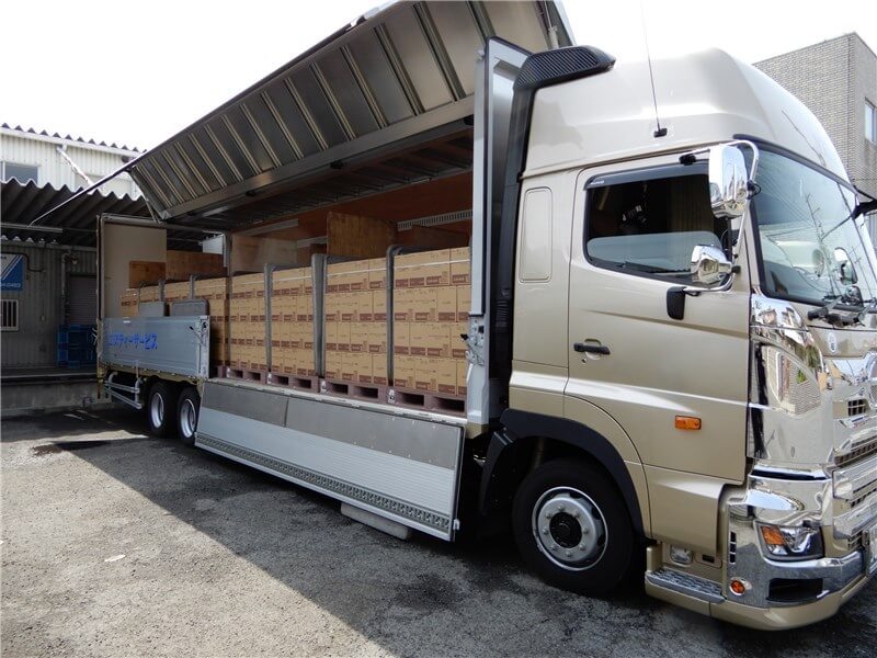 10ｔ車パレット積み